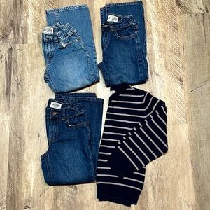 Boys Jeans Size 6 + Bonus shirt (Set)